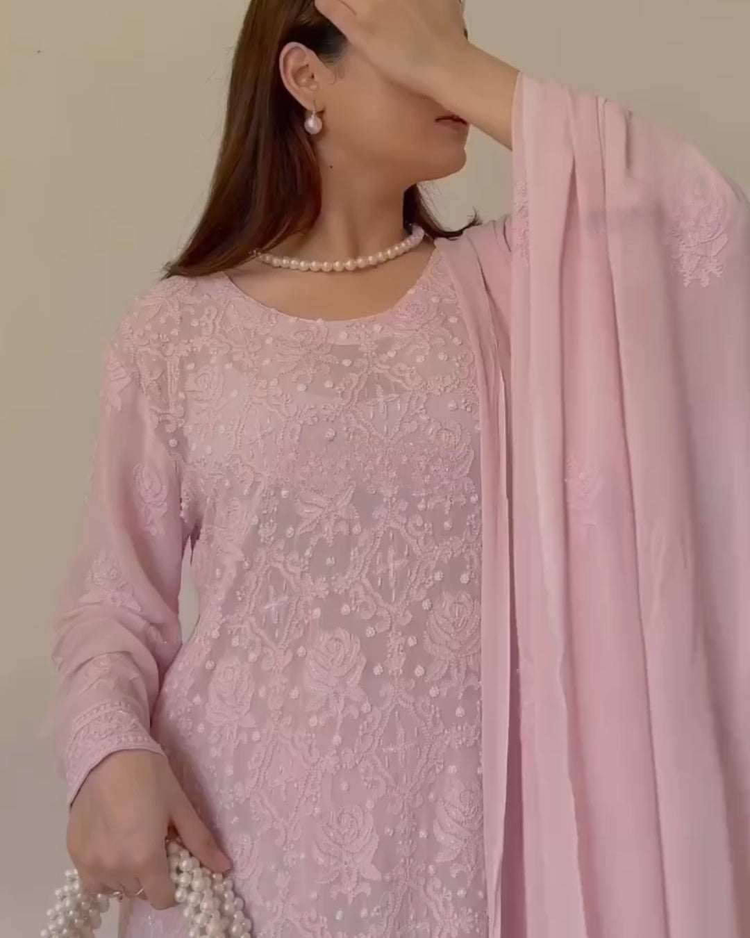 Noor in Chikankari Designer Suit