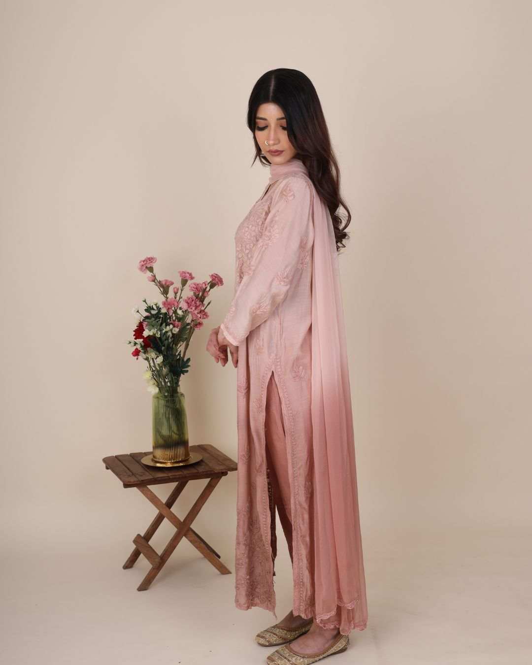 Gauhar Dusky Pink Set