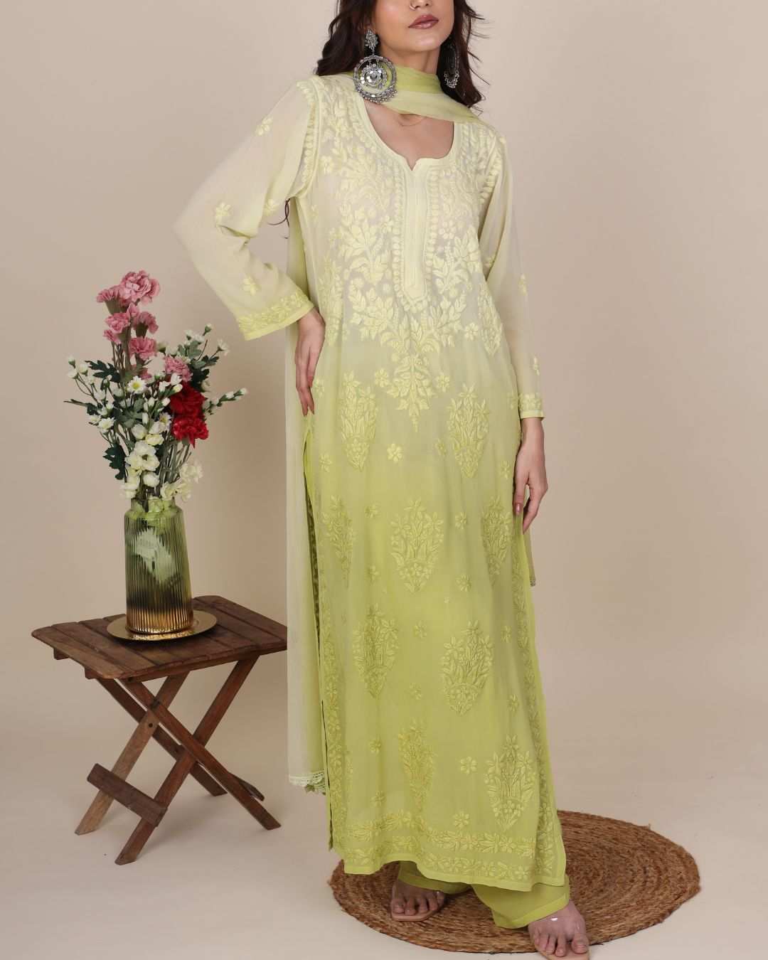Heer Jade Kurta Set