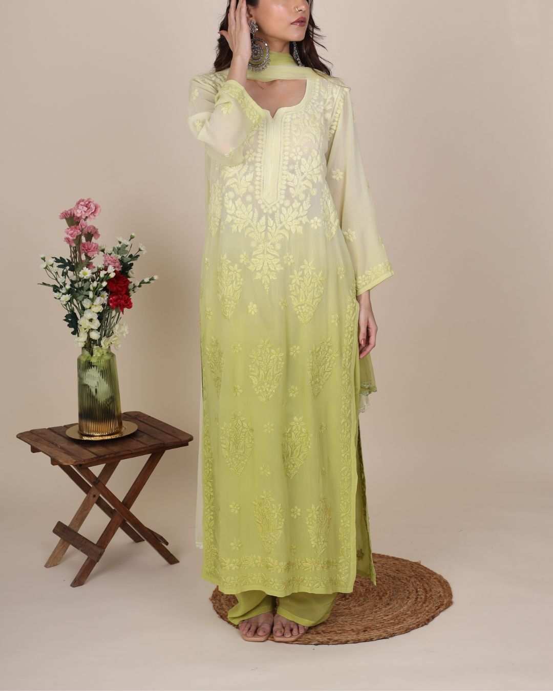 Heer Jade Kurta Set
