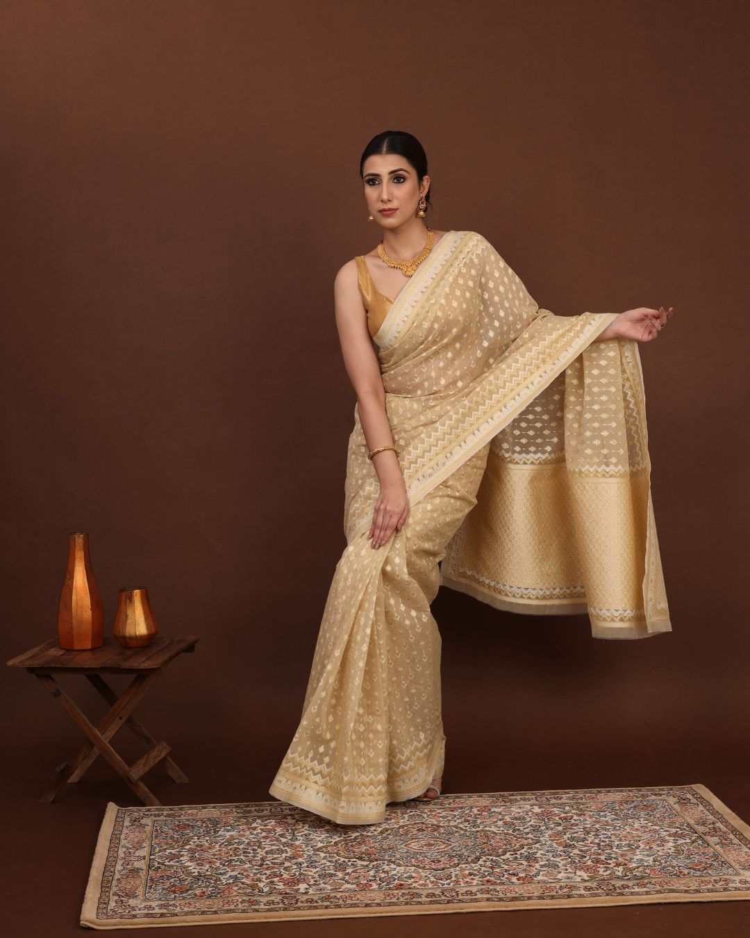 Jamdani Saree Banarasi