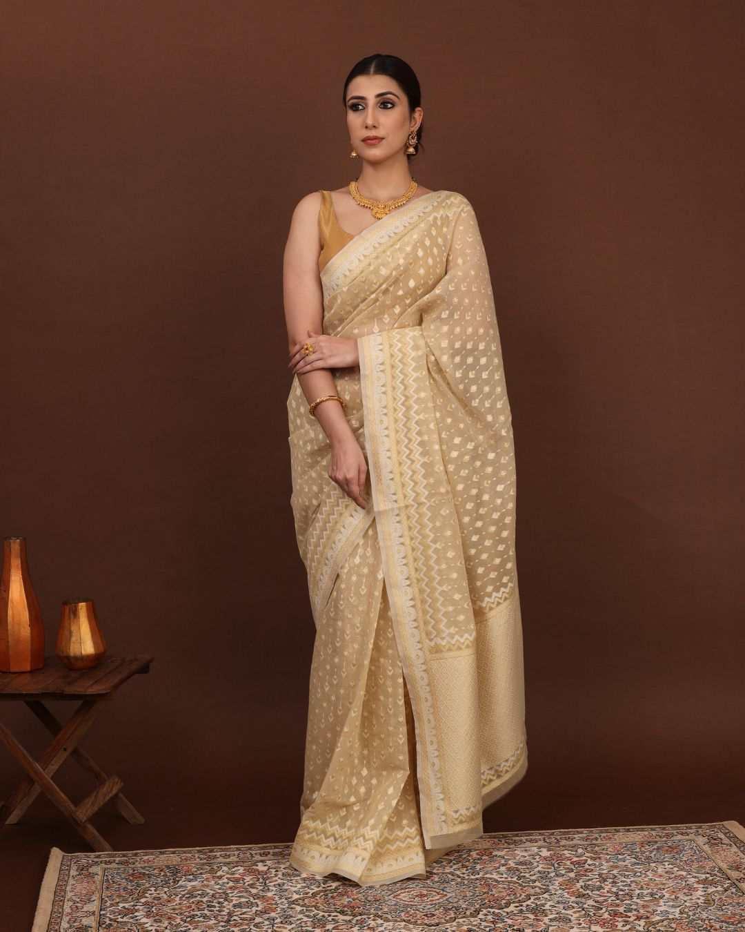 Jamdani Saree Banarasi