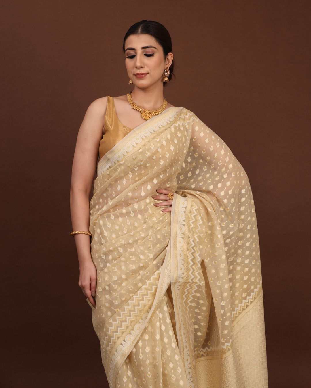 Jamdani Saree Banarasi