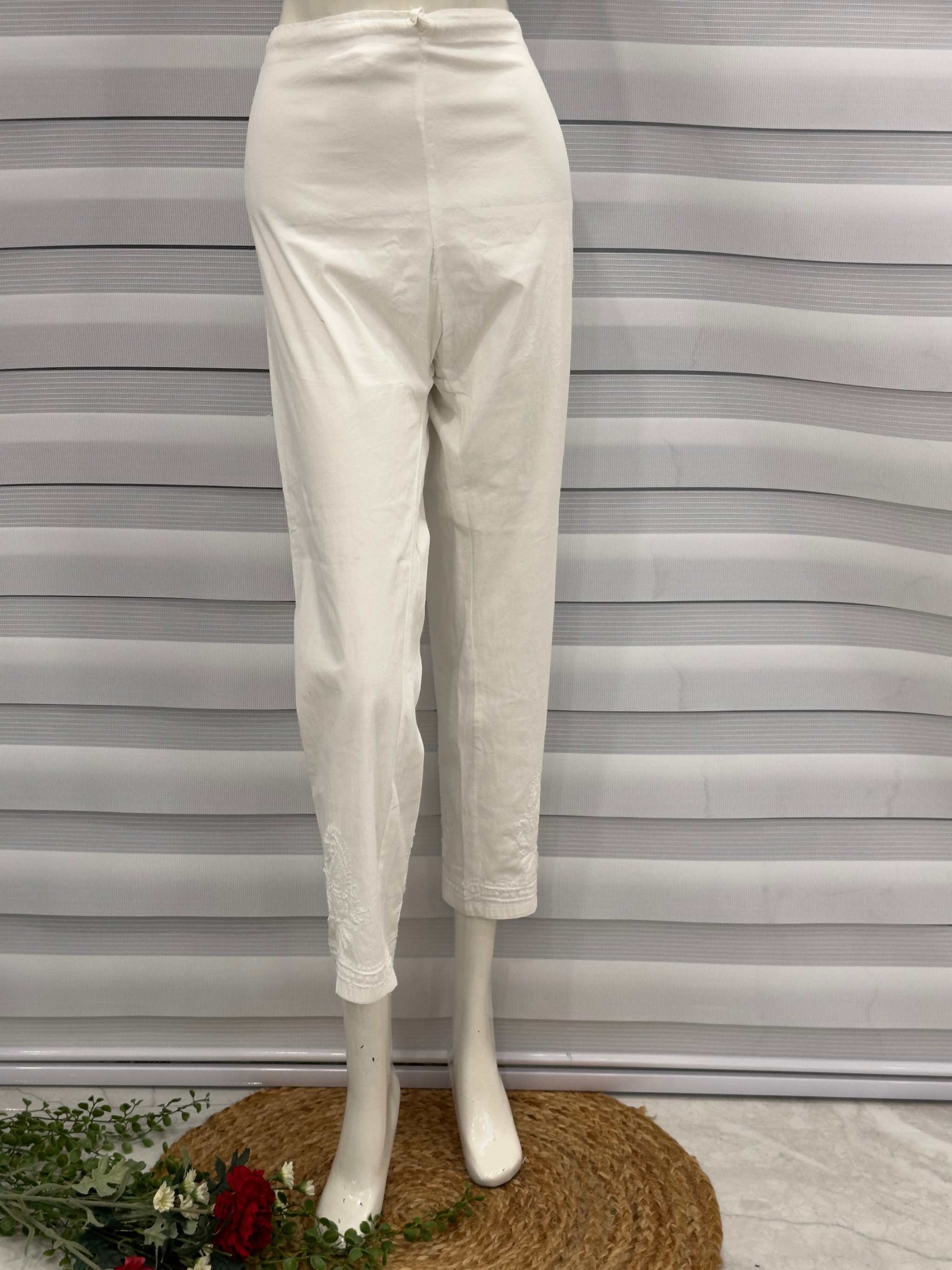 Chikankari Pant for Ladies