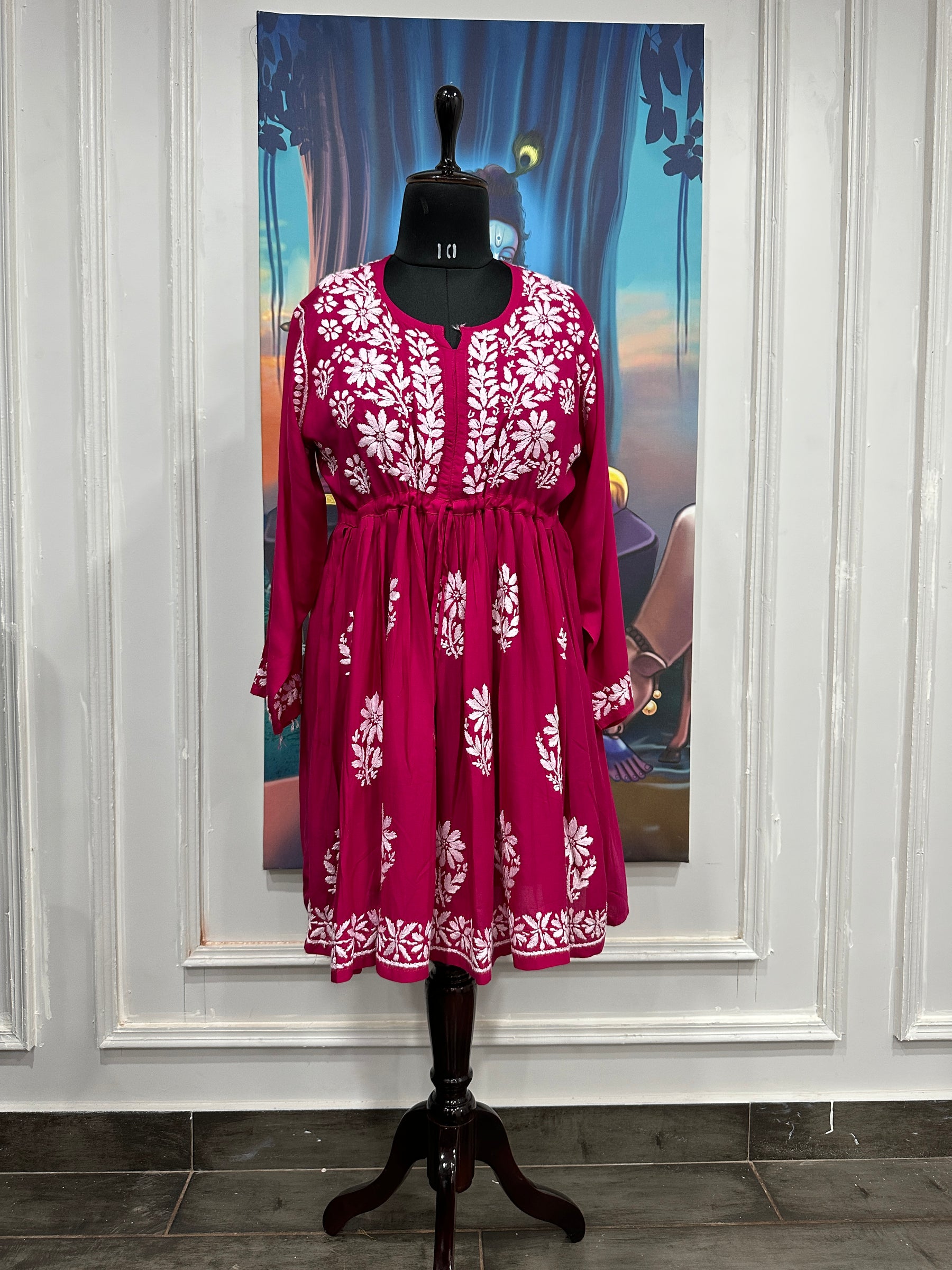 Hiva Nyusha Fancy Ethnic Wear Georgette Short Kurti Collection - The Ethnic  World