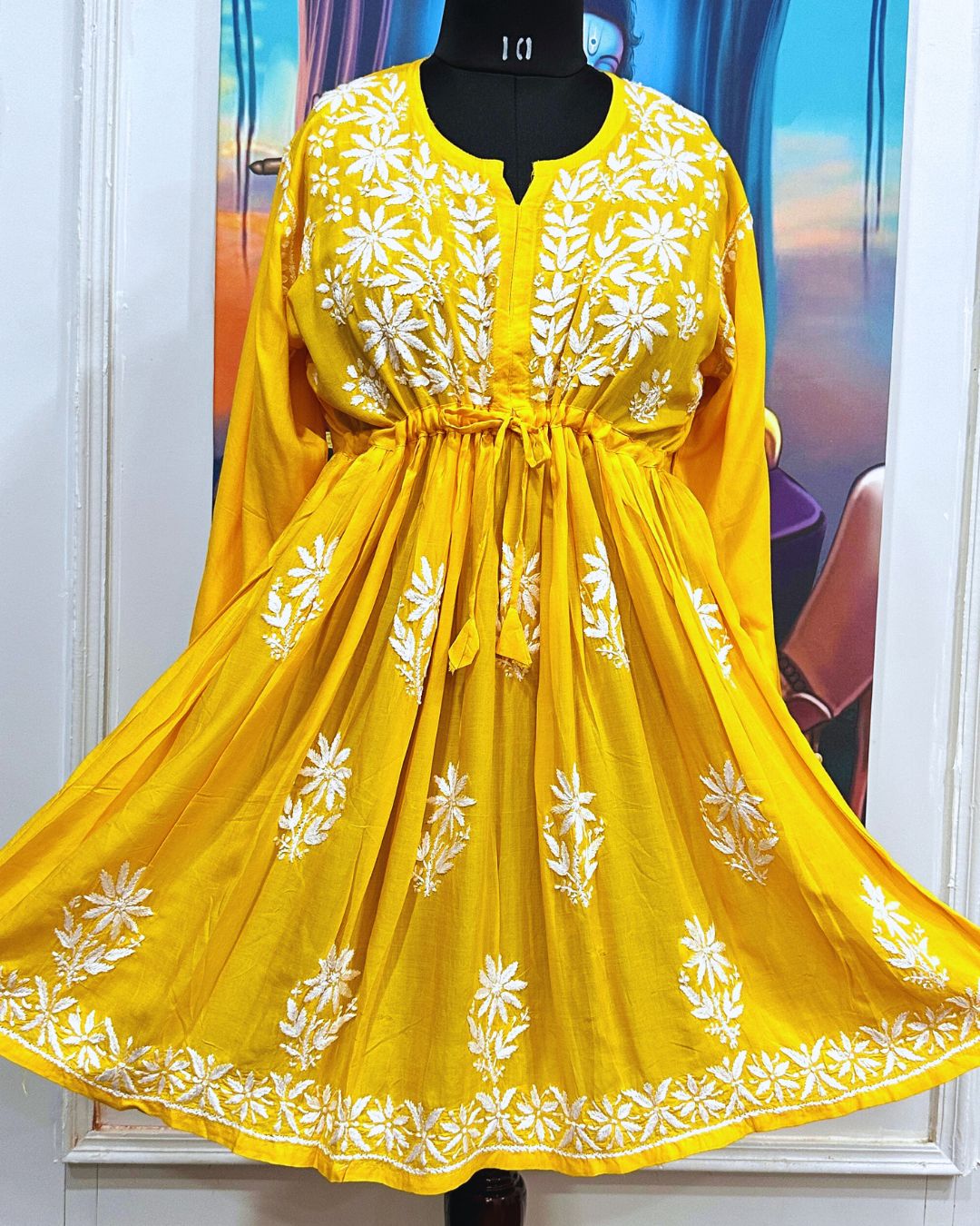 Gown short kurti