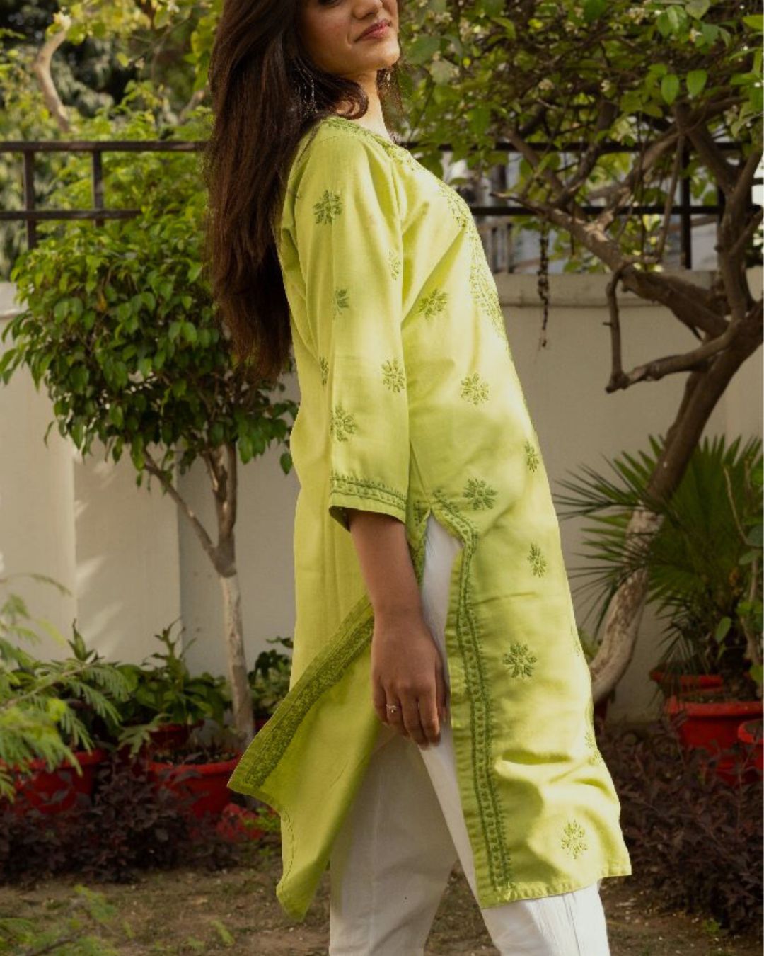 Women's Khadi Cotton Kurta 