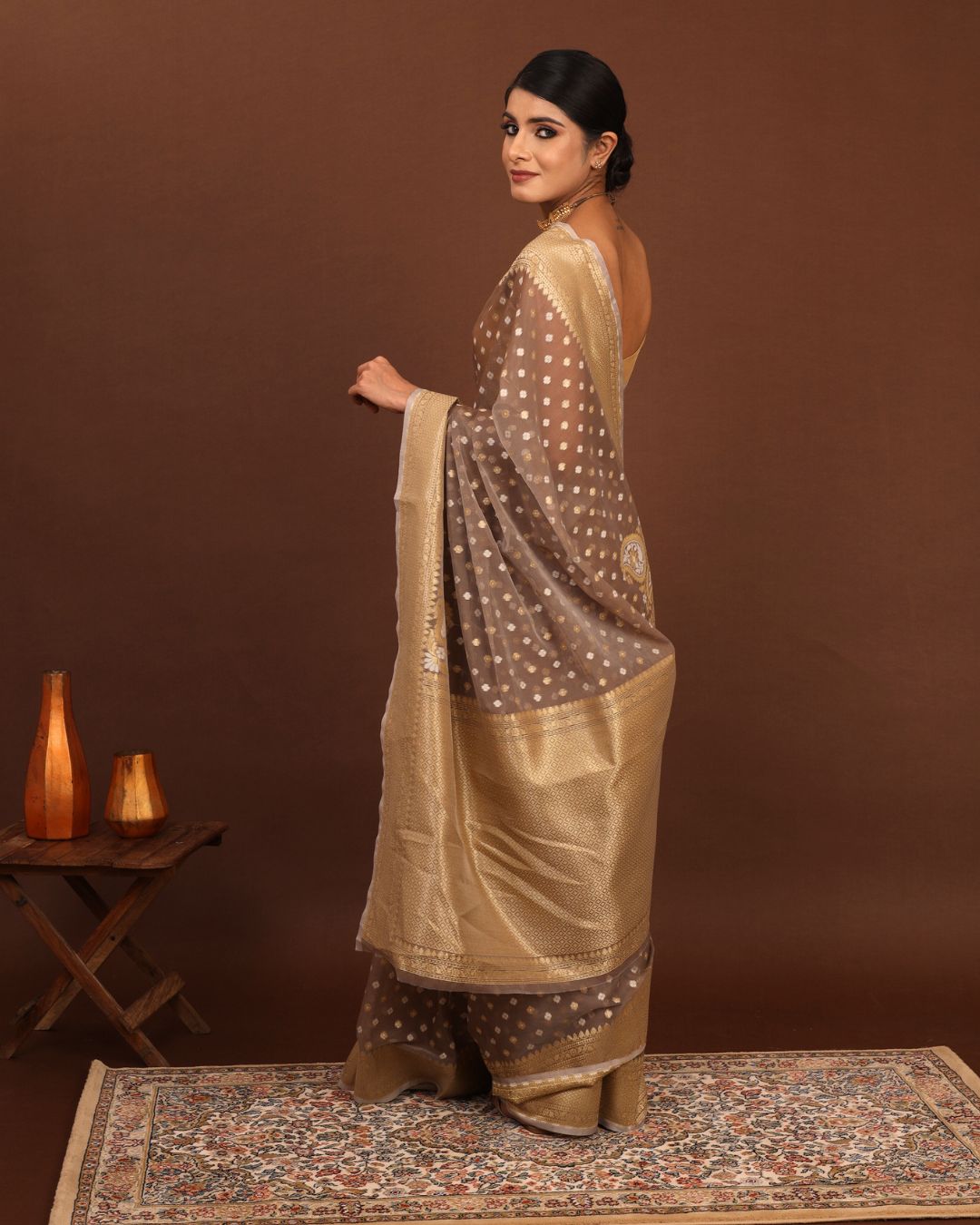 Jamdani Banarasi Saree 