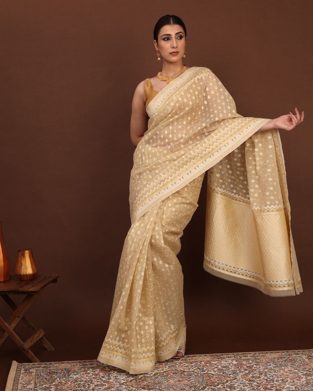 Jamdani Saree Banarasi 