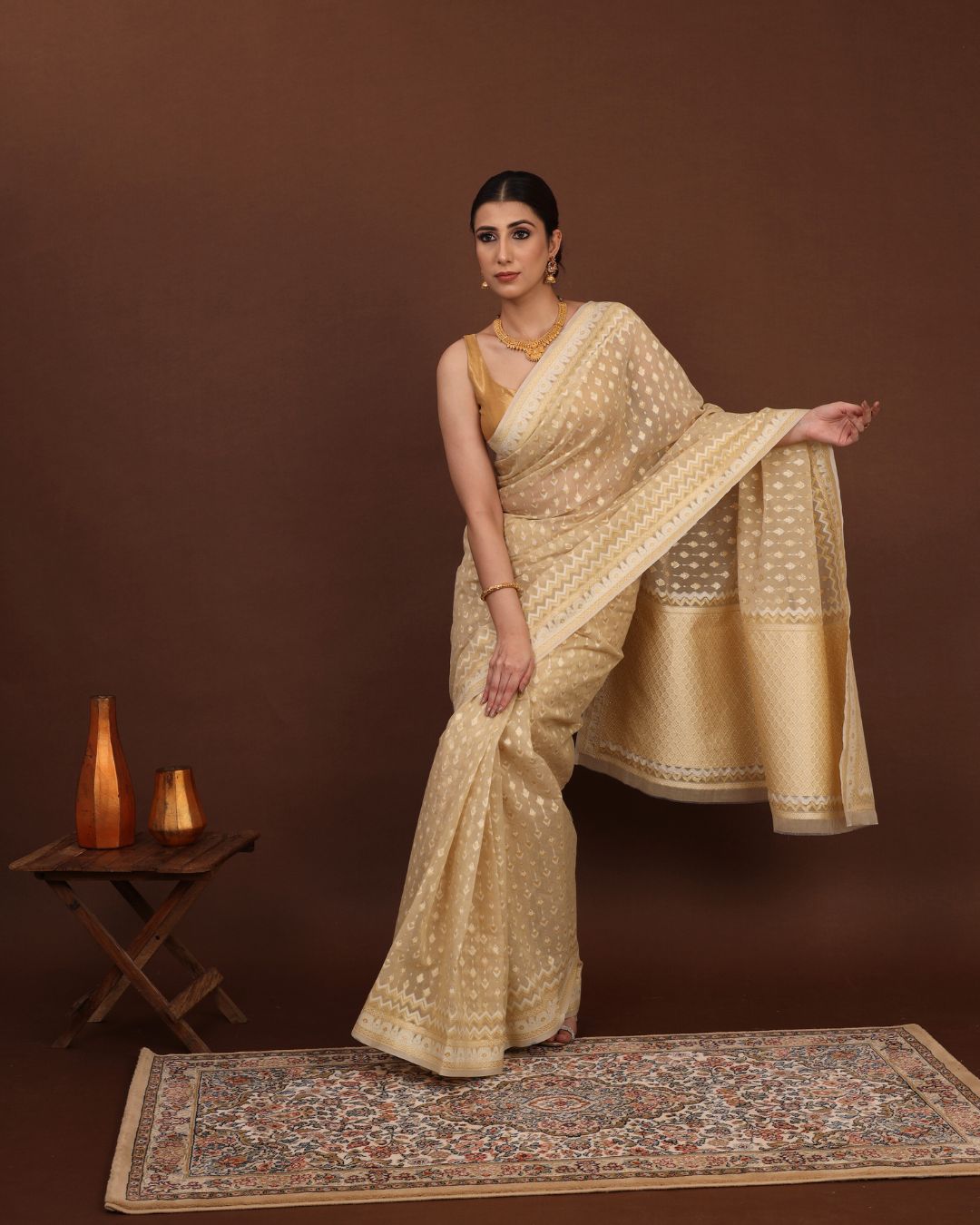 Jamdani Saree Banarasi 