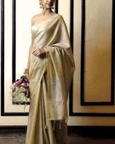 Sheen gold tissue banarasi saree